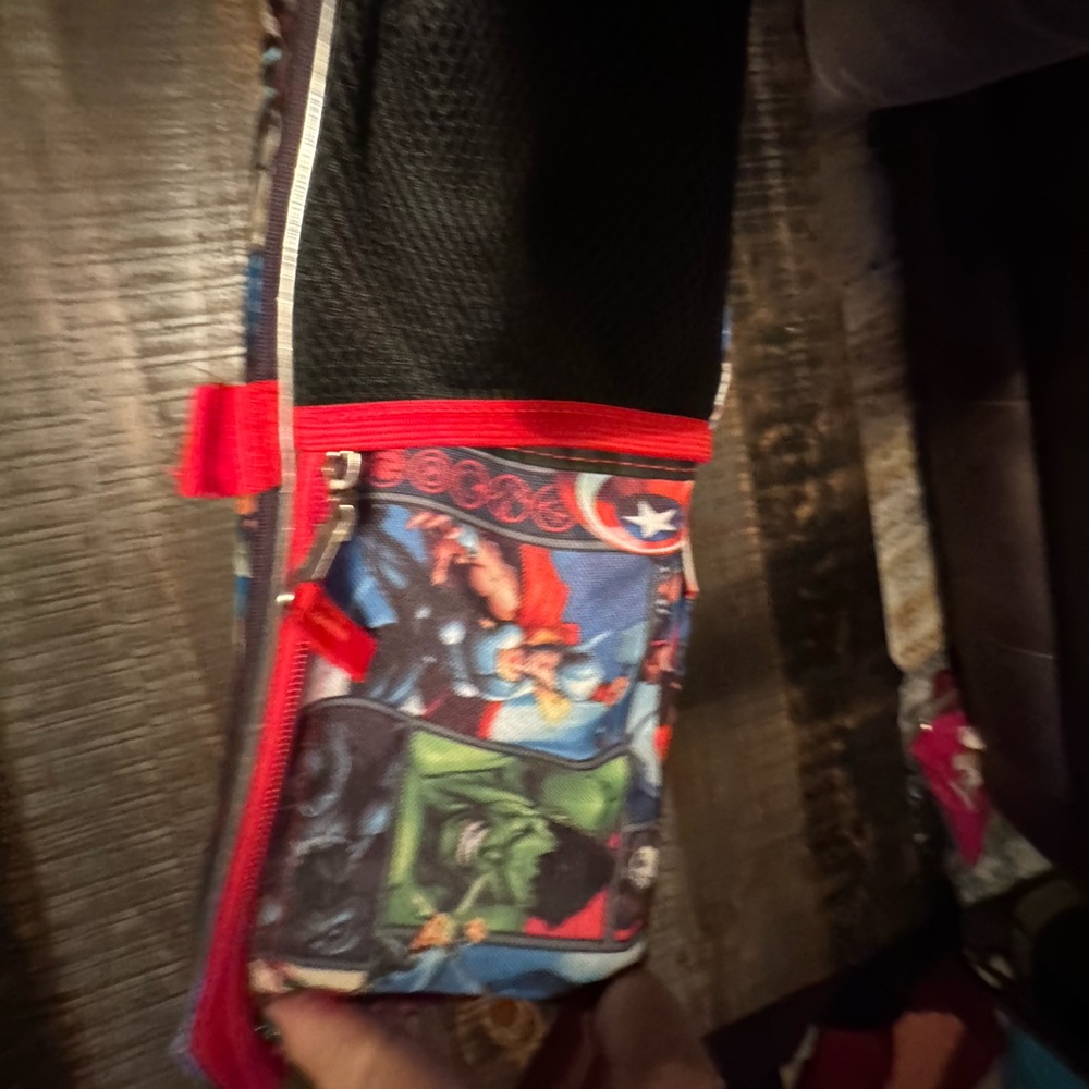 Marvel Character Backpack Multiple Pockets - image 3